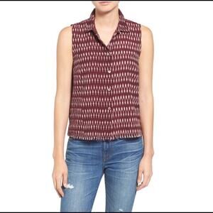 MADEWELL | Moment Button Down Shirt in Ikat Tribal